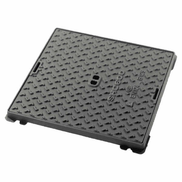 Gama QUATTRO - Ramă cu capac pătrat din fontă