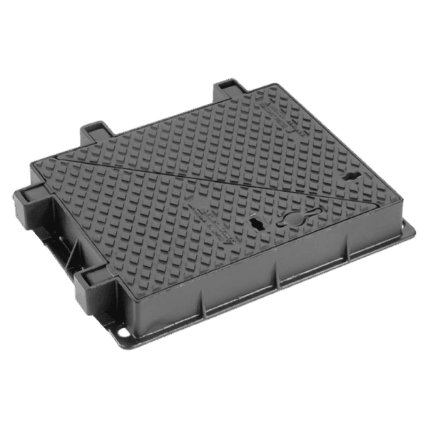 Gama TI3S - Ramă cu capace triunghiulare cu sistem blocare