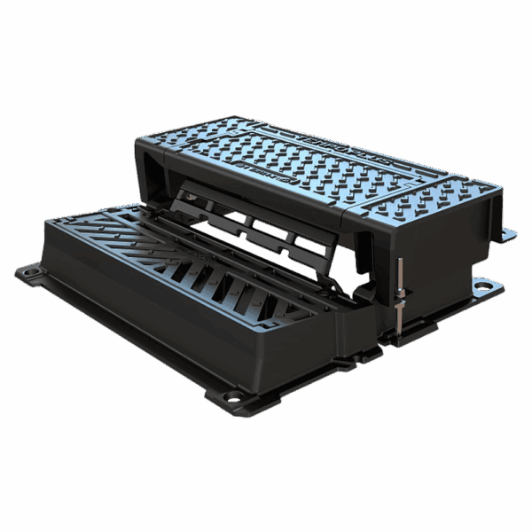 Grătar Tempo Plus - Grătar cu ramă reglabilă pentru borduri