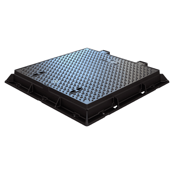 HH4S – Capac carosabil cu balama și asistență la deschidere